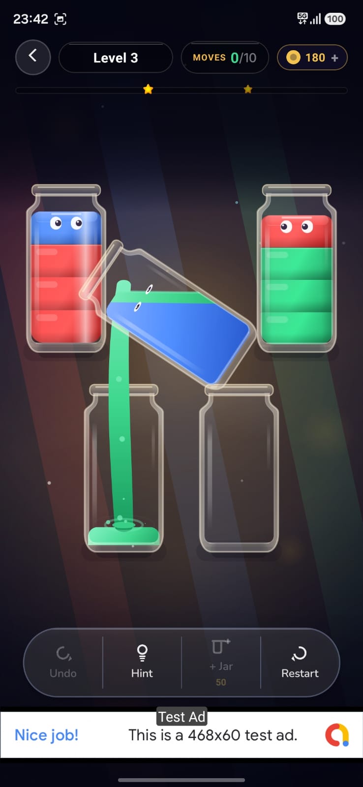 Jelly Sort Screen 1